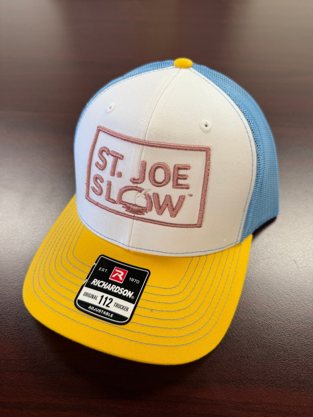 Hat - Stitched Trucker Hat - St. Joe Slow Logo